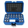 23pc Ribe Multi Spline Wheel Locking Key Set for Lug Nut Stud Removal  VAG VW