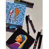 UNI Posca Set PC 3M Basic - 8 Filzstifte, A-1