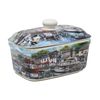 Old Harbour Design Fine China Ceramic Butter Dish Holder