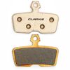 Clarks Sintered Disc Brake Pads W/ Carbon for Avid Code 2011 Onwards,Grey
