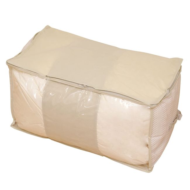 LEC Balsan H00325 Storage Bag (for Down Duvet) / Dust Mite Repellent, Insect Repellent, Mildew Resistant, Antibacterial Treatment, Width 21.7 x Depth 13.8 x Height 11.8 inches (55 x 35 x 30 cm)