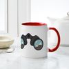 CafePress Mountain Binoculars Mugs 11 oz (325 ml) Ceramic Coffee Mug