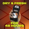 AXE Dual Action Antiperspirant Stick for Long Lasting Freshness Dark Temptation All Day Fresh Scent 48 Hour Anti Sweat Mens Deodorant , 2.7 Ounce (Pack of 4)