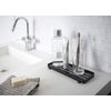 Yamazaki Home Tower bathroom trays, One Size, Black