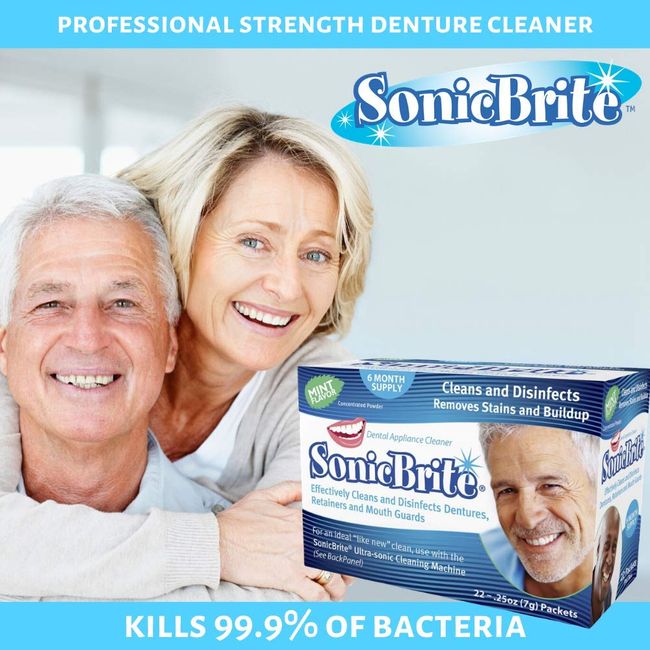 SonicBrite Retainer & Dental Appliance Cleaning Kit