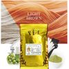 [Henna] kano子 ha-buhena Number 2 Color Light Brown [Organic Farming X Chemical Fully Free]
