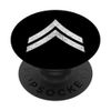 ARMY CORPORALSTRIPES RANK INSIGNIA PATCH PopSockets Swappable PopGrip