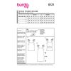 Burda Style Sewing Pattern B6121 Misses' Top and Dress