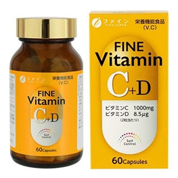 Fine Vitamin C+D 60 tablets