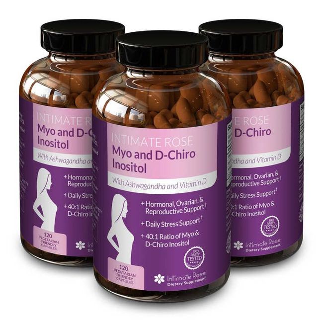 3 Pack - Myo-Inositol & D-Chiro Inositol