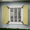 Renovators Supply Shutter Lift Off Pintle Hinge 6.5" Wrought Iron Window Hinges