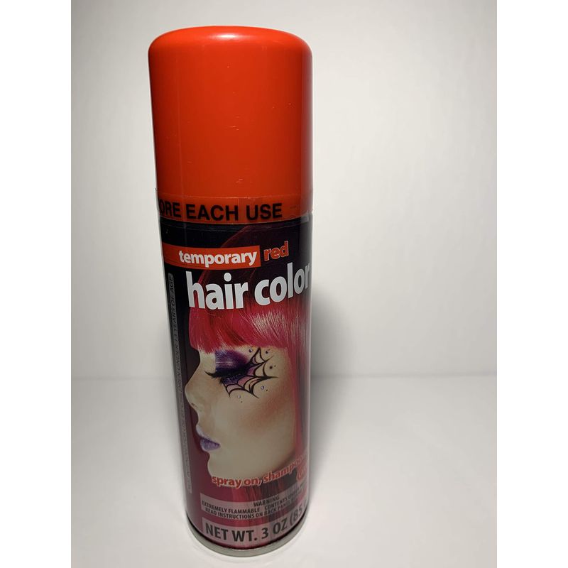Easy to use Temporary Hair Color - Spray On, Shampoo Out (Red) - Online ...