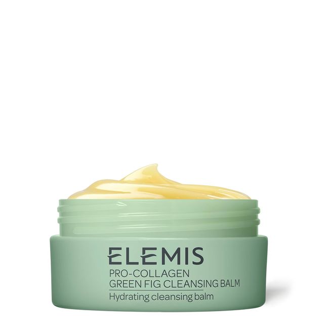 ELEMIS Pro-Collagen Green Fig Cleansing Balm | Ultra Nourishing Treatment Balm + Facial Mask Deeply Cleanses, Soothes, Calms & Removes Makeup and Impurities