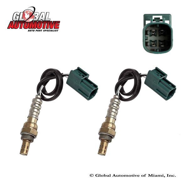 Set of 2 New Oxygen O2 Sensor for 2002-2006 Nissan Altima V6 3.5L Downstream
