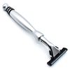Taconic Shave, Heavyweight Triple Blade Razor, Compatible with Gillette Sensor and Sensor Excel Refill Cartridges, Includes 1 Preloaded Blade