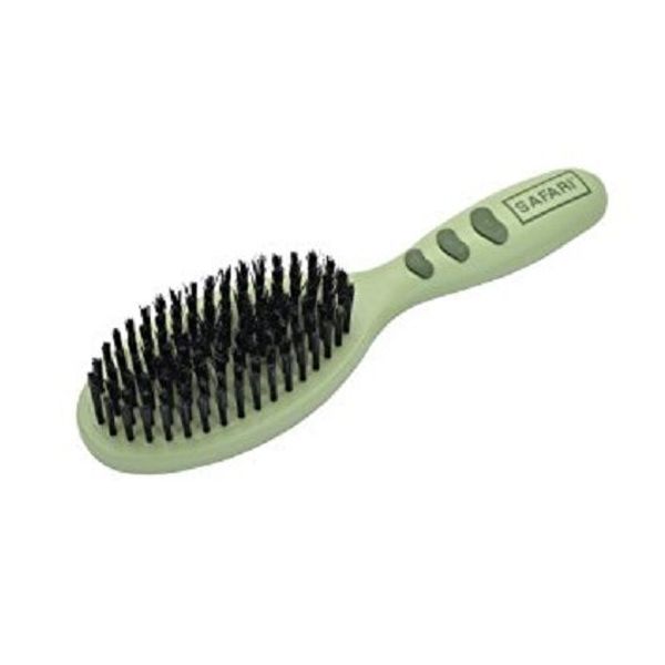 SAFARI NYLON BRISTLE GROOMING BRUSH FOR >LARGE< DOG BREEDS W6146 (bristle)