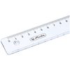 Herlitz 8700601 16 cm Transparent Plastic Ruler