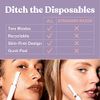 Jill Shave Set Refill for Dermaplane Hair Removal - Skin First Blades for Women to Exfoliate and Smooth Skin (4 Shave Sets, 8 Blades)