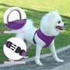 Adjustable Dog Pet Harness Breathable Padded Mesh Escape Proof Reflective Jacket