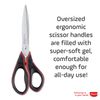 Maped 21 cm Advanced Gel Asymmetrical Scissors, 499210