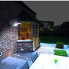 Solar LED Wall Light Motion Sensor Street Yard Outdoor Security Lamp Fake Camera