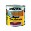 Ronseal Quick Drying Woodstain Gloss Teak 250ml