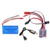 2.4G 3CH RC Transmitter+Receiver+30A ESC+Battery+Charging Cable for WPL RC Car