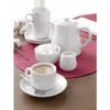 Olympia Whiteware Stacking Tea Cups Drinks Serving Dish Hot Drinks Tableware Home Kitchen Restaurant Bar Cafe 200ml 7oz 200ml. White. Pack quantity: 12.