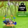 Wall Ceiling Mount Bracket for Suspension Strap Trainer, 2800Lb Capacity, Body W