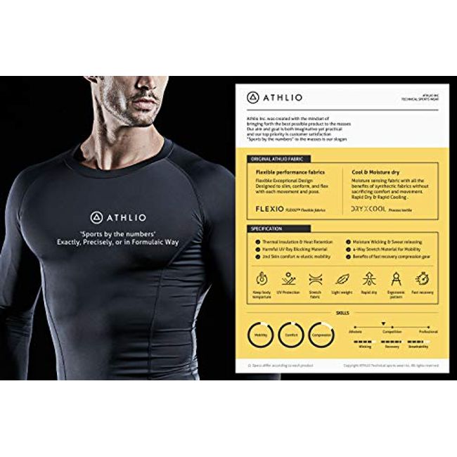 Men's Compression Shirt Workout Sport Top Short Sleeve Cool Dry