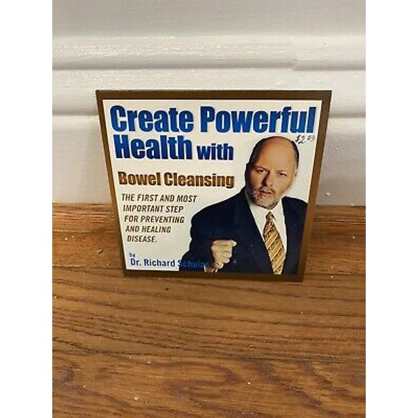 Dr. Schulze Create Powerful Health with Bowel Cleansing Audio CD Natural Healin