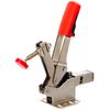 BESSEY STC-HH70 Horizontal Auto-Adjust Toggle Nickel Plated Clamp, Silver
