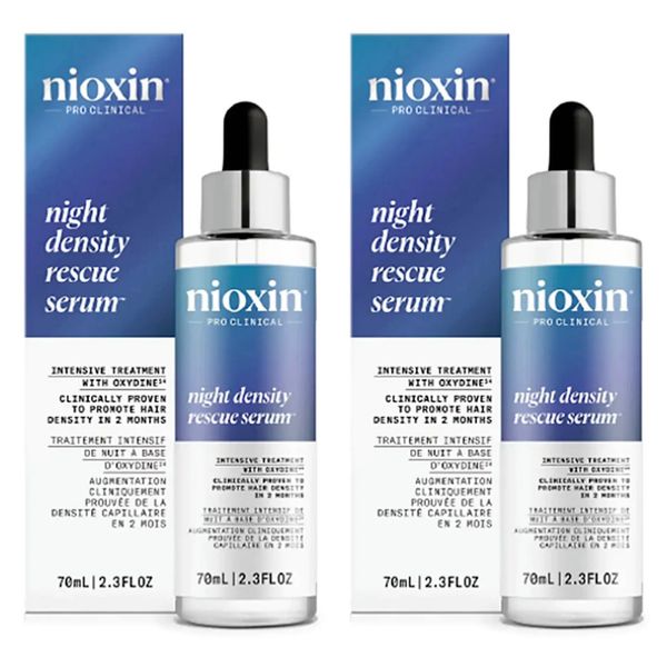NIOXIN Night Density Rescue 2.4oz (Pack of 2)