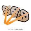 CONDOR AXE Condor Axe Bat Darts Standard Long Neon Orange Darts Flight