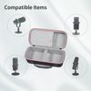 RLSOCO Hard Case for FIFINE USB/XLR & Rode PodMic Cardioid Dynamic Microphone (Case Only)