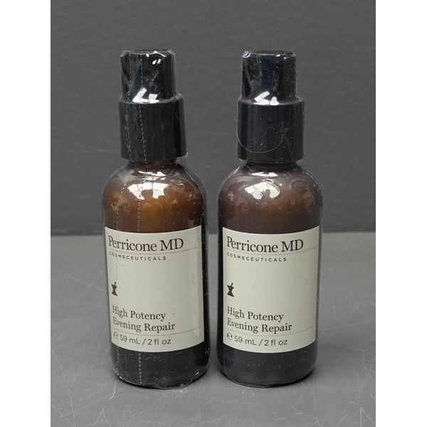 Lot of 2 Perricone MD Cosmeceuticals High Potency Evening Repair 2oz New Sealed