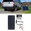 600W Solar Panel Kit, Monocrystalline Solar Panel with 100A Controller, Extension Cable, for Outdoor RV Boat Trailer System