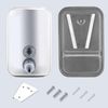 Wall Mount Liquid Soap Dispenser and Paper Towel Dispenser Bundle