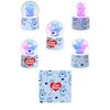 Silver Buffalo Care Bears Light Up Snow Globe Featuring Grumpy Bear, 45mm