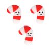 Candy Cane Christmas Squishy Toy - Pack of 3