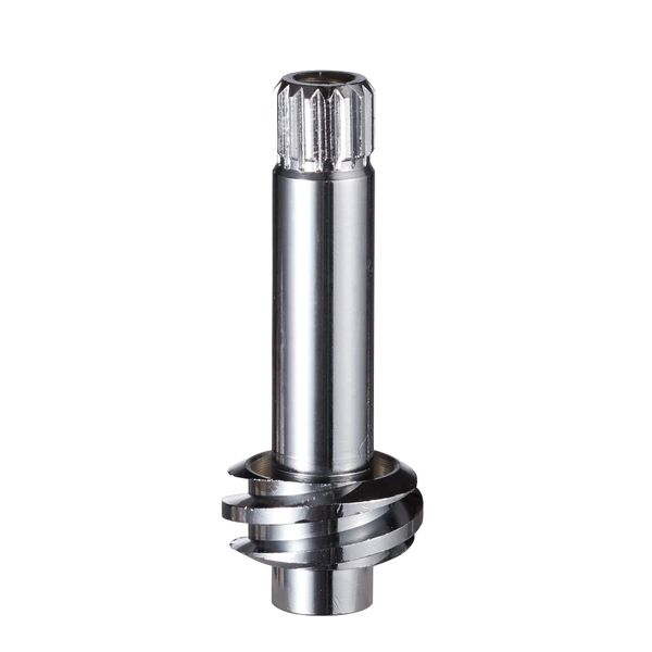 SANEI PU360-1L-13 Spindle for Kitchen Faucets, Left Thread, Left Double Thread Specifications, Repair Parts, Faucet Supplies, Made in Japan, Silver