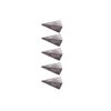 Fishing Weight Sinker, 5 Pieces Pyramid Weights Set, Tackle Accessory (1oz /27.3g)