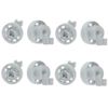 8 PACK BOSCH NEFF Dishwasher Wheel UPPER BASKET WHEELS 00424717