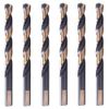 6 PCS,7/16", Black and Gold Twist Drill Bits