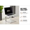 Gorilla Grip Ergonomic Laptop Computer Stand, Graphite