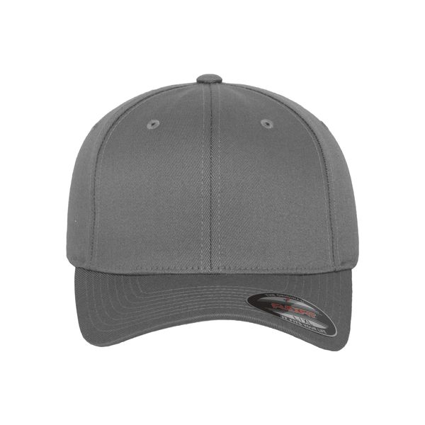 Flexfit Unisex Wooly Combed Baseballkappe, grey, L/XL