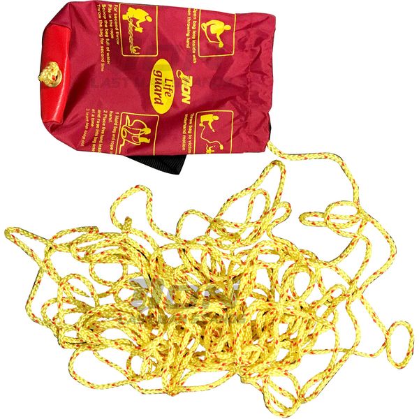 DON Life Guard life saving throw bag Compact floating bag with rope 15m