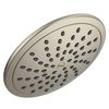 Moen 8-Inch Fixed Single Function Brushed Nickel Round Rain Shower Head, 6345BN , 2.5 GPM