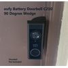 eufy Battery Video Doorbell C210 Wedge Bracket 90 Degree Angle Mount 3D Printed
