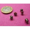 Stainless Self Locking Set Screws, Nylon Patch, Cup, 10-32 x 3/16" Length, 25 Pc